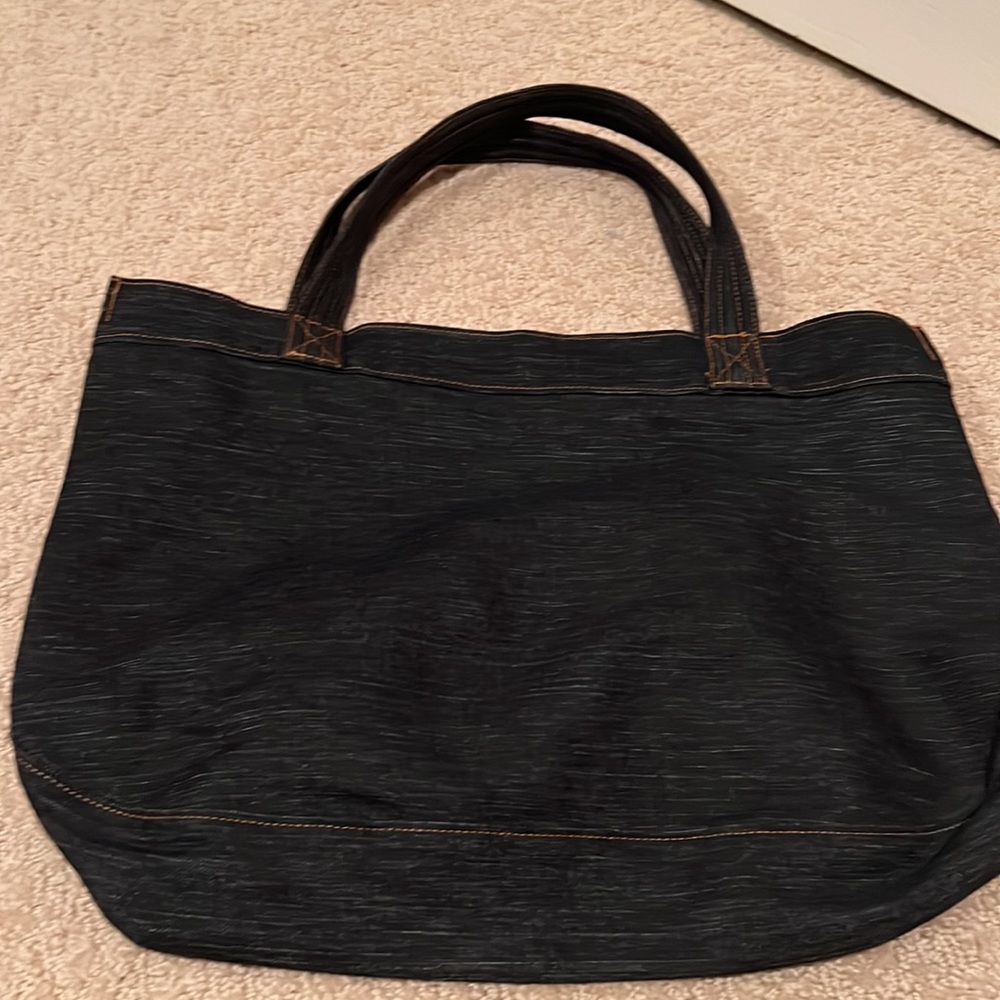 Theory Denim Tote Bag - Picture 2 of 6
